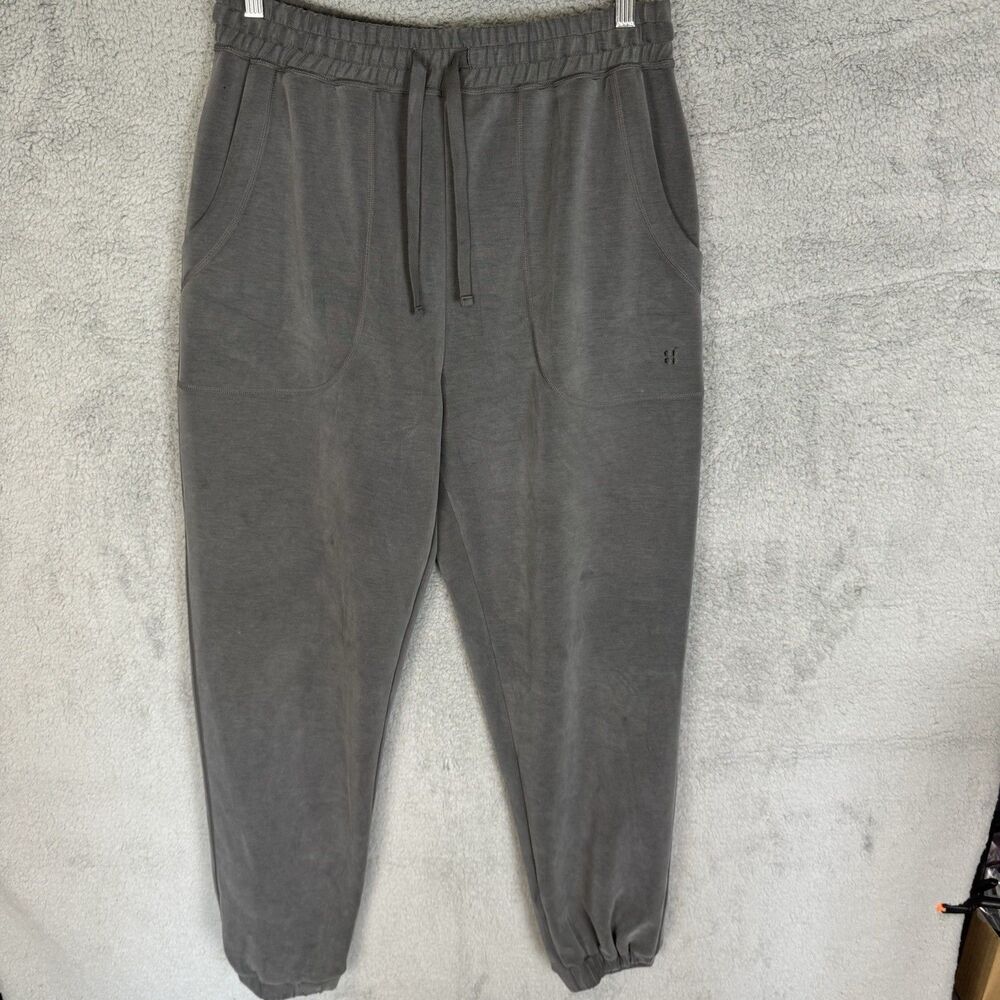SWEATY BETTYS Pants Women's 8 Grey Soft Athletic Jogger Stretch Lounge